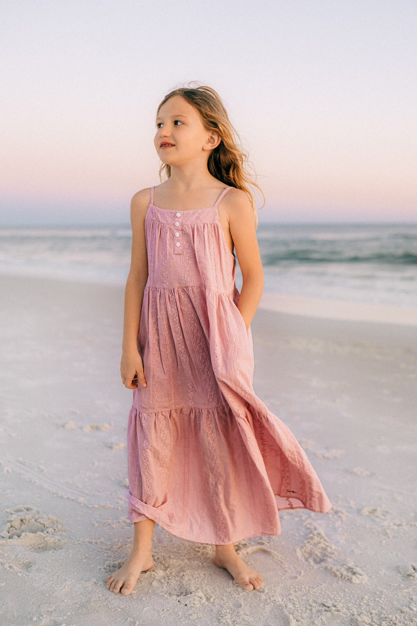 Girls Keepsake Lilac Maxi