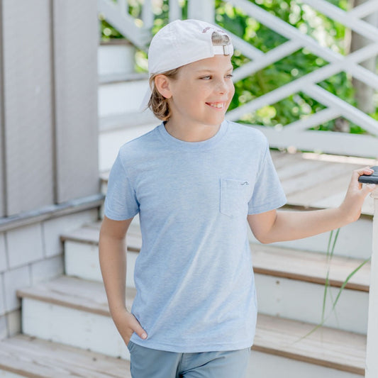 Kids Bamboo Heathered Tee