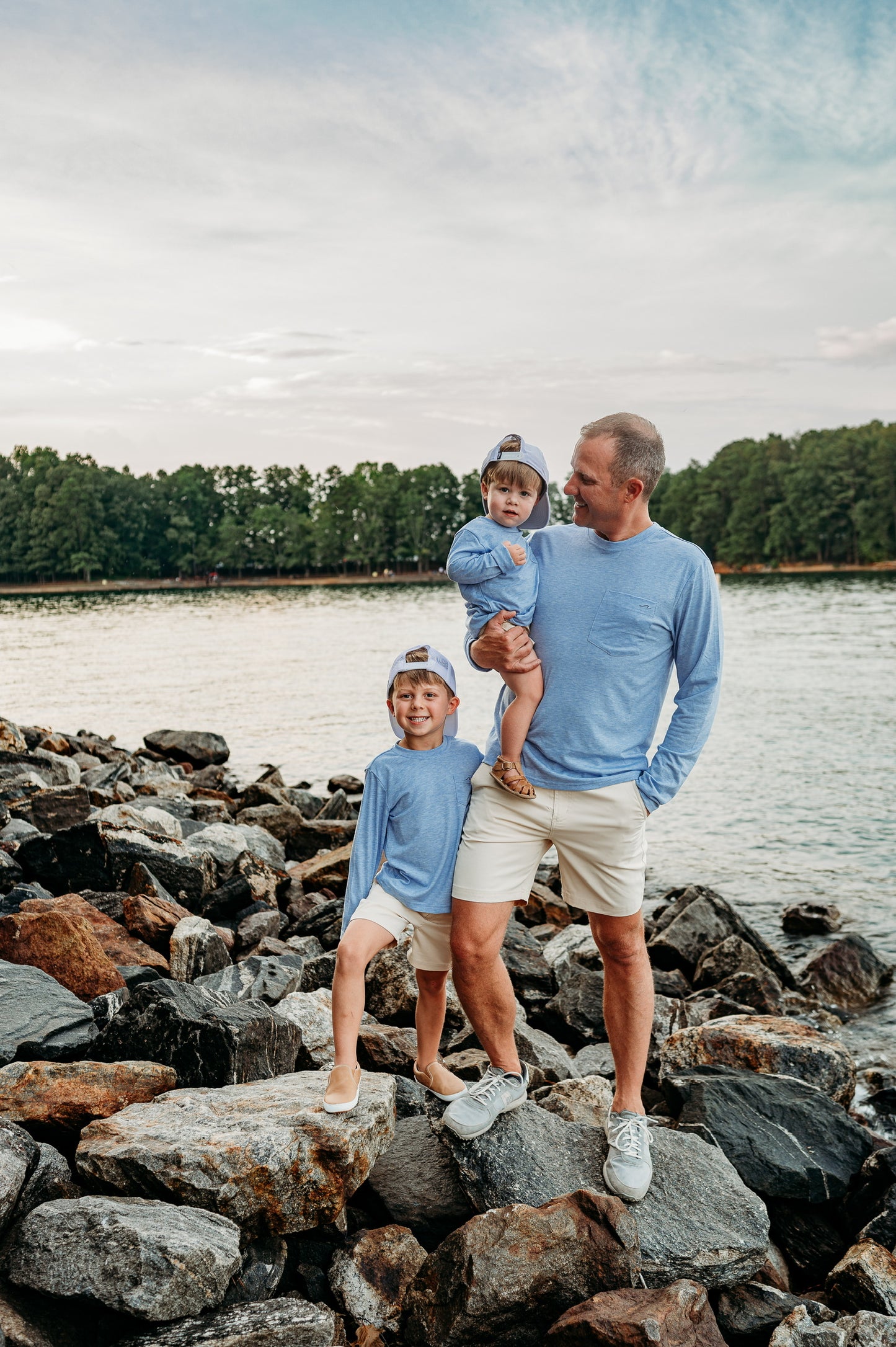 Mens Bamboo Heathered Long Sleeve Tee