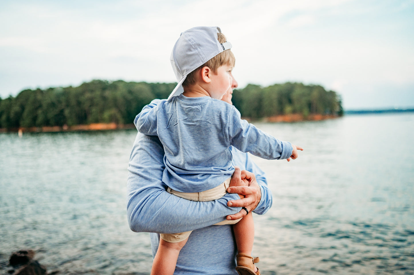 Kids Bamboo Heathered Long Sleeve Tee