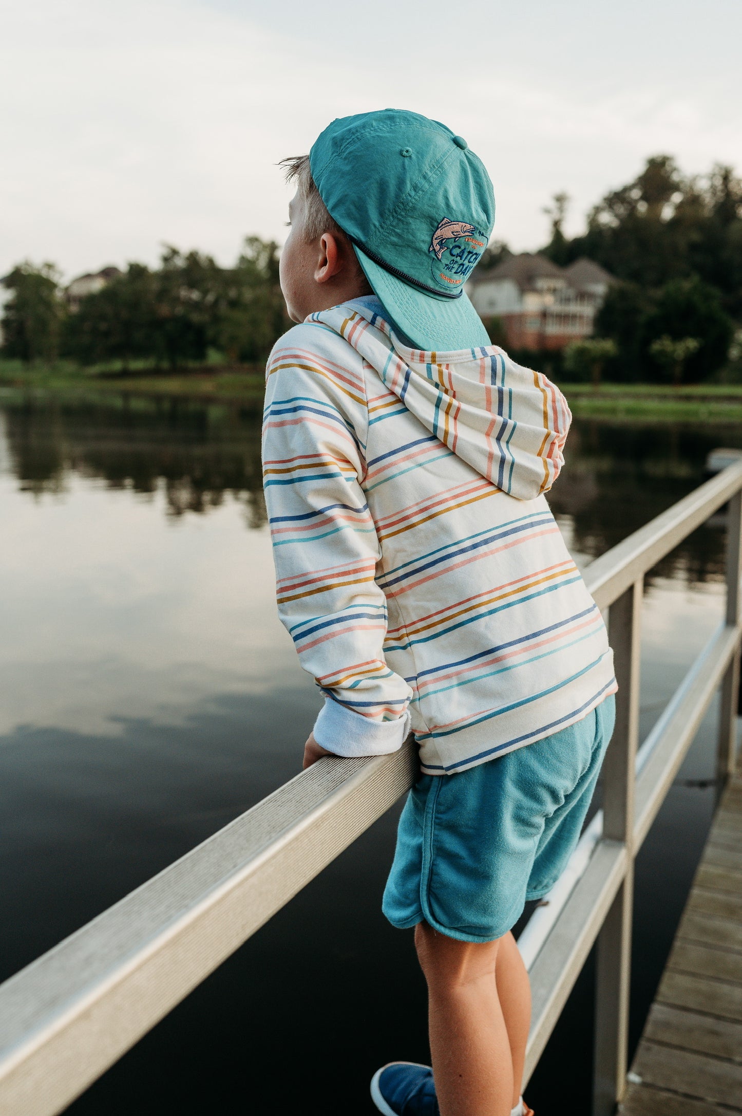 Coastal Stripe Hoodie