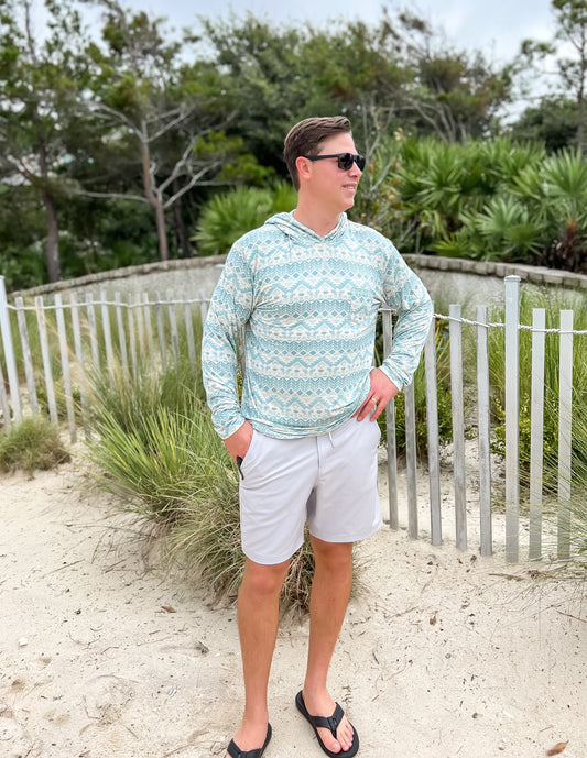 Mens Beachy Bamboo Hoodie