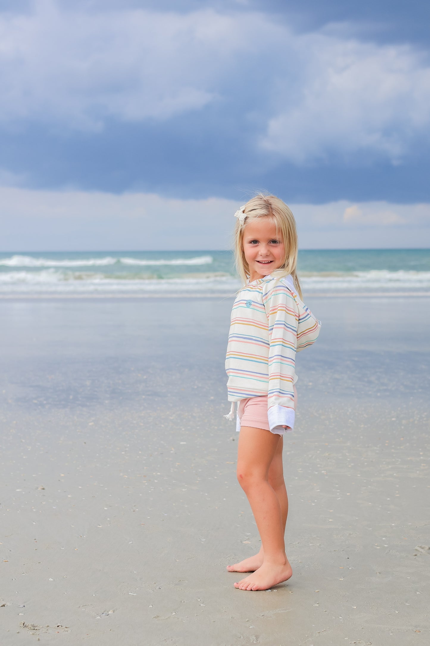 Coastal Stripe Hoodie